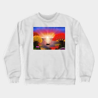 Autumn Landscape Crewneck Sweatshirt